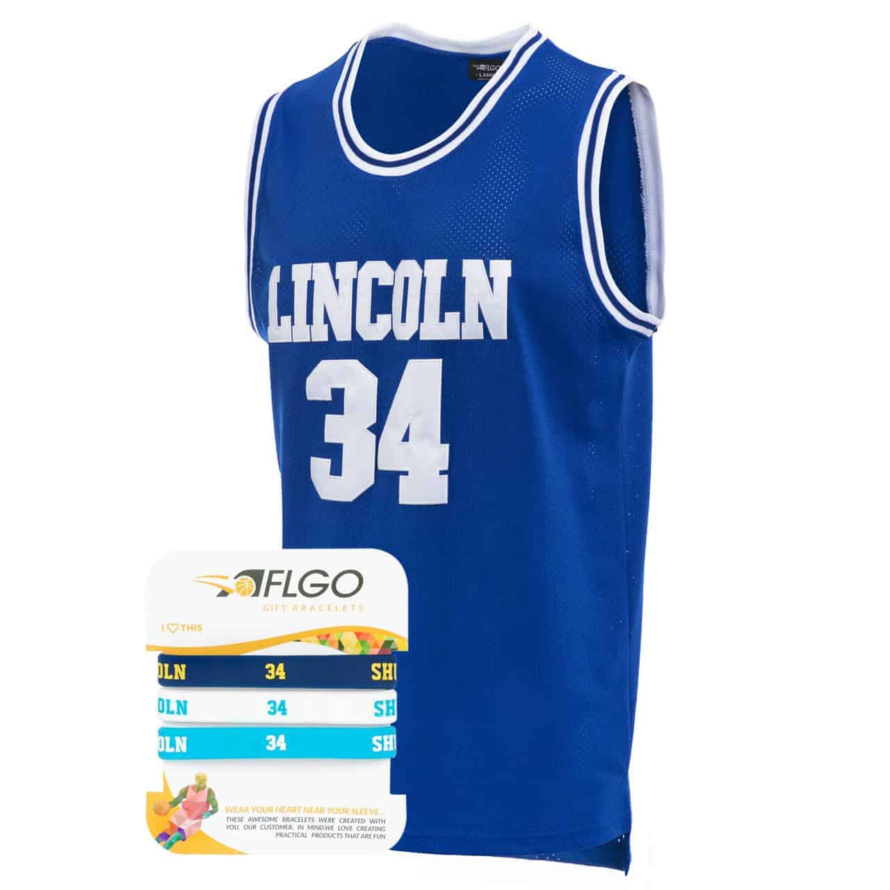 lincoln basketball jersey