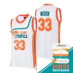 33 flint tropics white