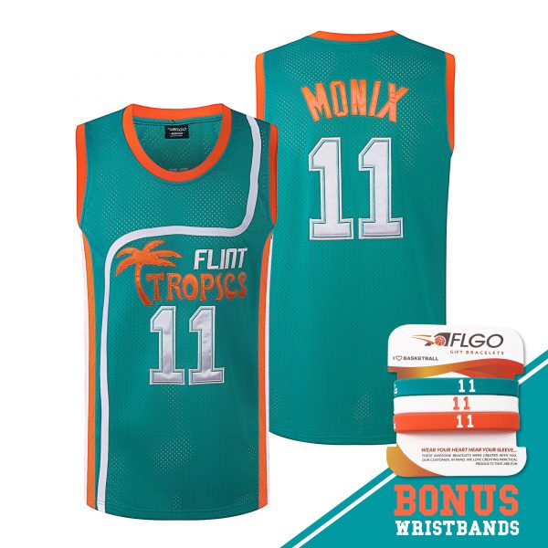 Flint Tropics Monix #11 Basketball Reversible