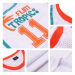 ED MONIX 11 FLINT TROPICS SEMI-PRO MOVIE JERSEY