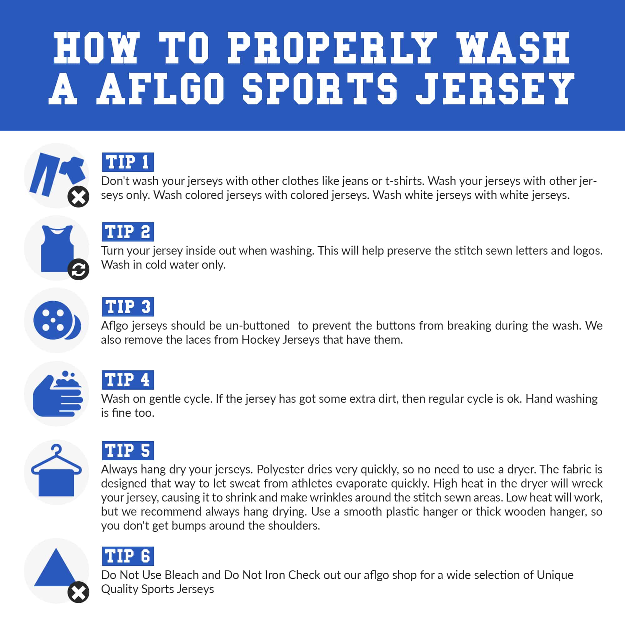 how do you wash a football jersey