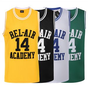 THE FRESH PRINCE OF BEL AIR ACADEMY JERSEYS