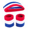 Sweatband Set for Sports, Workout, Training