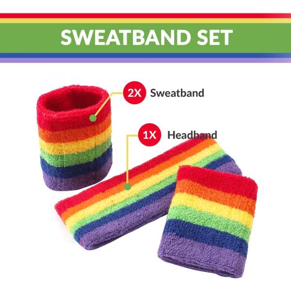 Aflgo swetabnads set rainbow 2